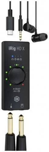 اینترفیس گیتار IK Multimedia iRig HD X برای آیفون، آیپد، مک و کامپیوتر، اینترفیس گیتار قابل حمل USB با تبدیل 24 بیتی/96 کیلوهرتز A/D، پری امپ ساز Hi-Z، خروجی های آمپلی فایر و هدفون، TONEX SE و آمپ اینترفیس گیتار IK Multimedia iRig HD X برای آیفون، آیپد، مک و کامپیوتر، اینترفیس گیتار قابل حمل USB با تبدیل 24 بیتی/96 کیلوهرتز A/D، پری امپ ساز Hi-Z، خروجی های آمپلی فایر و هدفون، TONEX SE و آمپ