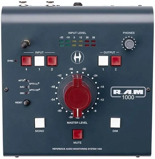 کنترلر مانیتور استریو درجه مرجع Heritage Audio RAM 1000، تضعیف کننده پله ای، ورودی/خروجی متعادل، کنترل دقیق صدا، مسیر سیگنال غیرفعال، خاکستری | RAM1000 کنترلر مانیتور استریو درجه مرجع Heritage Audio RAM 1000، تضعیف کننده پله ای، ورودی/خروجی متعادل، کنترل دقیق صدا، مسیر سیگنال غیرفعال، خاکستری | RAM1000