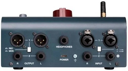 کنترلر مانیتور استریو درجه مرجع Heritage Audio RAM 1000، تضعیف کننده پله ای، ورودی/خروجی متعادل، کنترل دقیق صدا، مسیر سیگنال غیرفعال، خاکستری | RAM1000