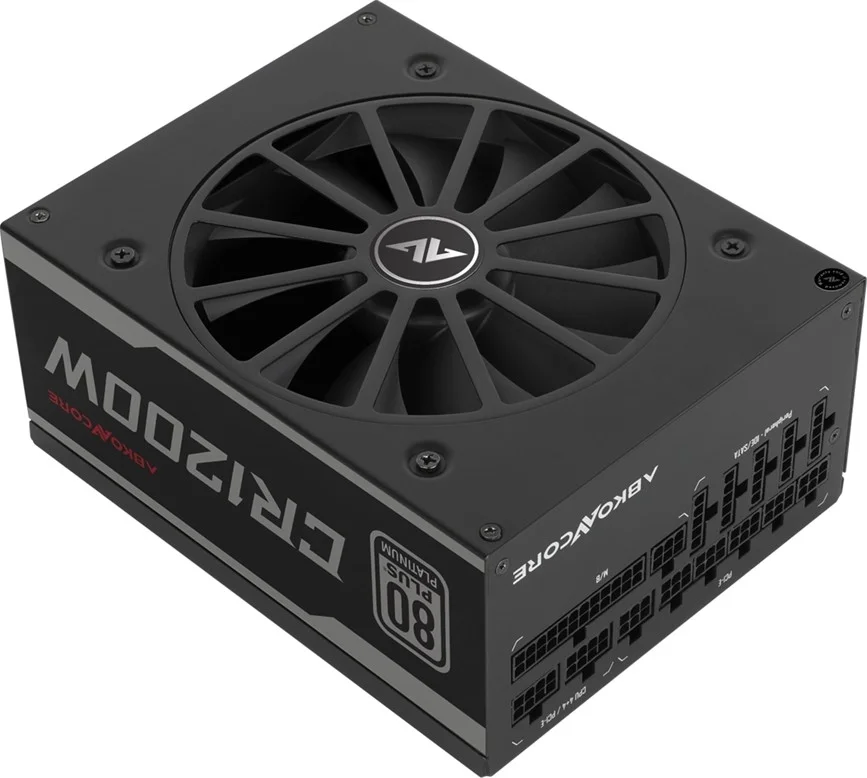 منبع تغذیه 1200 واتی Abkon Core CR1200W با گواهینامه 80 پلاس پلاتینیوم و طراحی فول ماژولار منبع تغذیه 1200 واتی Abkon Core CR1200W با گواهینامه 80 پلاس پلاتینیوم و طراحی فول ماژولار