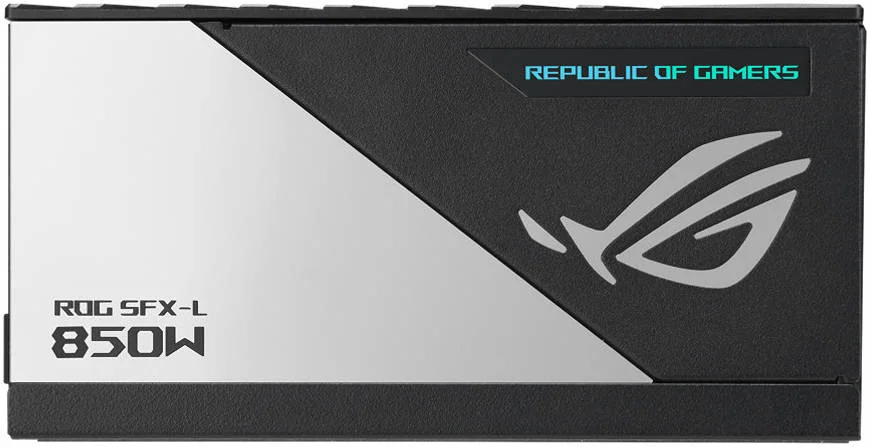منبع تغذیه ایسوس راگ لوکی SFX-L 850W، دارای گواهینامه 80 پلاس پلاتینیوم، کاملاً ماژولار، PCIe نسل 5.0، فن 120 میلیمتری با نورپردازی ARGB و Aura Sync، هیتسینکهای ROG، دکمه فن 0dB، مشکی-قرمز | 90YE00N3-B0NA00 منبع تغذیه ایسوس راگ لوکی SFX-L 850W، دارای گواهینامه 80 پلاس پلاتینیوم، کاملاً ماژولار، PCIe نسل 5.0، فن 120 میلیمتری با نورپردازی ARGB و Aura Sync، هیتسینکهای ROG، دکمه فن 0dB، مشکی-قرمز | 90YE00N3-B0NA00