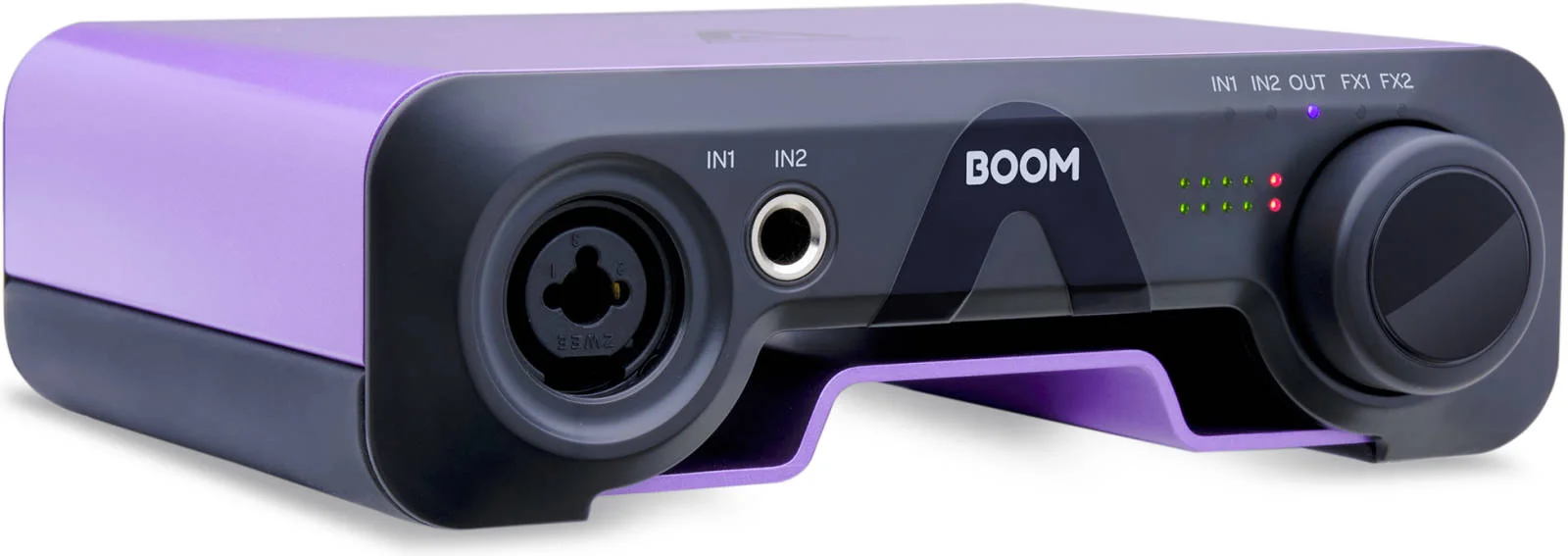 کارت صدای USB-C آپوجی Boom 2x2، ضبط 24 بیتی/192 کیلوهرتز، با 1 پری امپ میکروفون، 1 ورودی ساز، DSP سخت افزاری، خروجی هدفون 1/4 اینچی، سازگار با مک / ویندوز 10 | 0078-0075-0000 کارت صدای USB-C آپوجی Boom 2x2، ضبط 24 بیتی/192 کیلوهرتز، با 1 پری امپ میکروفون، 1 ورودی ساز، DSP سخت افزاری، خروجی هدفون 1/4 اینچی، سازگار با مک / ویندوز 10 | 0078-0075-0000