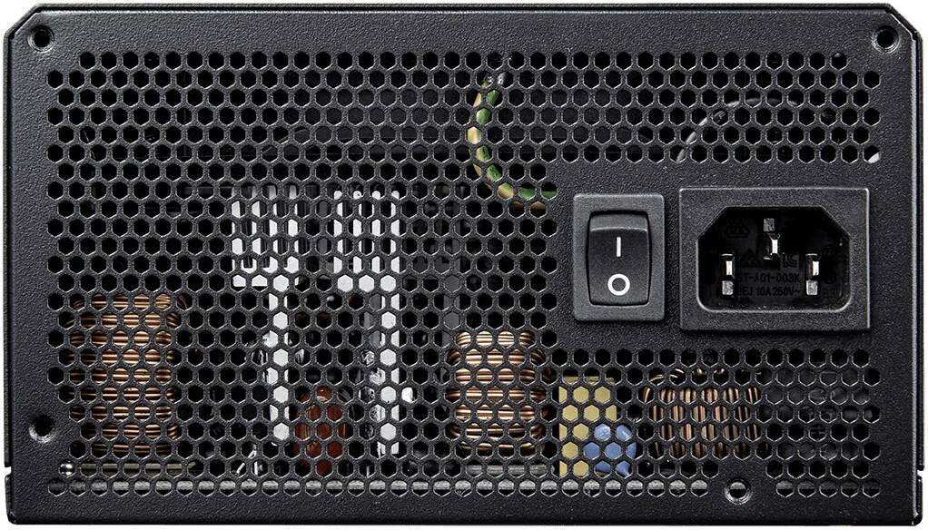 منبع تغذیه کامپیوتر کوگار GEX PRO 750 وات، کاملا ماژولار، دارای گواهینامه 80 PLUS Gold، خازن های ژاپنی 105 درجه سانتیگراد، فن HDB بادوام، دارای گواهینامه ATX 3.1، مشکی | 31GP075002P01