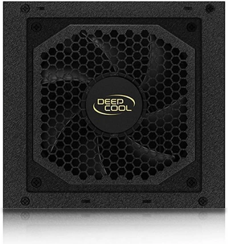 منبع تغذیه نیمه ماژولار دیپ کول PK550H 80+ Bronze، ATX12V V2.5، فن 120 میلی متری، خازن ژاپنی، بازده ≥85٪، 100000 ساعت، مشکی | R-PC350D-NA0B-BE