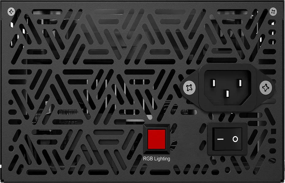 منبع تغذیه 600 واتی Gamdias Kratos E1-600 ARGB، توان خروجی 600 وات، جریان هوای بالا و بلبرینگ کم صدا، 6+2 پین PCIE، ATX12V v2.4، بازدهی 80%، پشتیبانی از حالت های C6/C7 | GD-KRATOS-E1-600