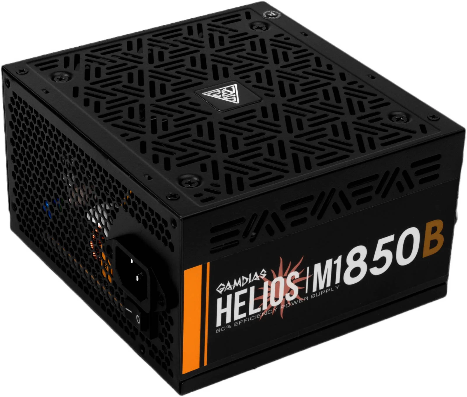 منبع تغذیه 850 واتی GAMDIAS Helios M1-850B، دارای گواهینامه 80 PLUS Bronze، فن 120 میلیمتری، بهینهسازی خودکار سرعت فن، پشتیبانی از حالتهای C6/C7، مشکی مات | GD-HELIOS-M1-850B منبع تغذیه 850 واتی GAMDIAS Helios M1-850B، دارای گواهینامه 80 PLUS Bronze، فن 120 میلیمتری، بهینهسازی خودکار سرعت فن، پشتیبانی از حالتهای C6/C7، مشکی مات | GD-HELIOS-M1-850B