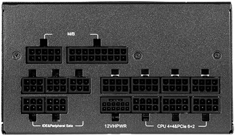منبع تغذیه کاملا ماژولار GALAX OMEGA GLX1200، توان 1200 وات، رتبه بندی پلاتینیوم Cybenetics، خازن های دارای رتبه 105 درجه سانتیگراد، بلبرینگ دینامیکی سیال 140 میلی متری، مشکی | PGO1BGPFNAFB0