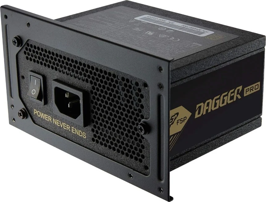 منبع تغذیه 850 واتی FSP SDA2-850 Dagger Pro SFX، کاملاً ماژولار، گواهینامه 80 Plus Gold، ولتاژ 100-240 ولت، فن 92 میلی‌متری، 50-60 هرتز | PPA8502802
