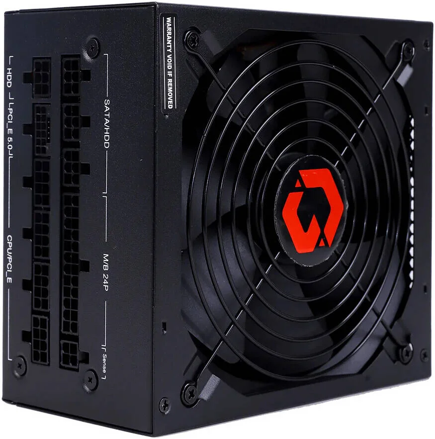 منبع تغذیه گیمینگ 1000 واتی GAMEON - SPY2 ATX 80 PLUS Gold، کاملا ماژولار، طراحی PCB دوبل، مصرف برق پایین، فرآیند ساخت SMD، محافظت کامل، مشکی | GO-SPYATX1000W-B