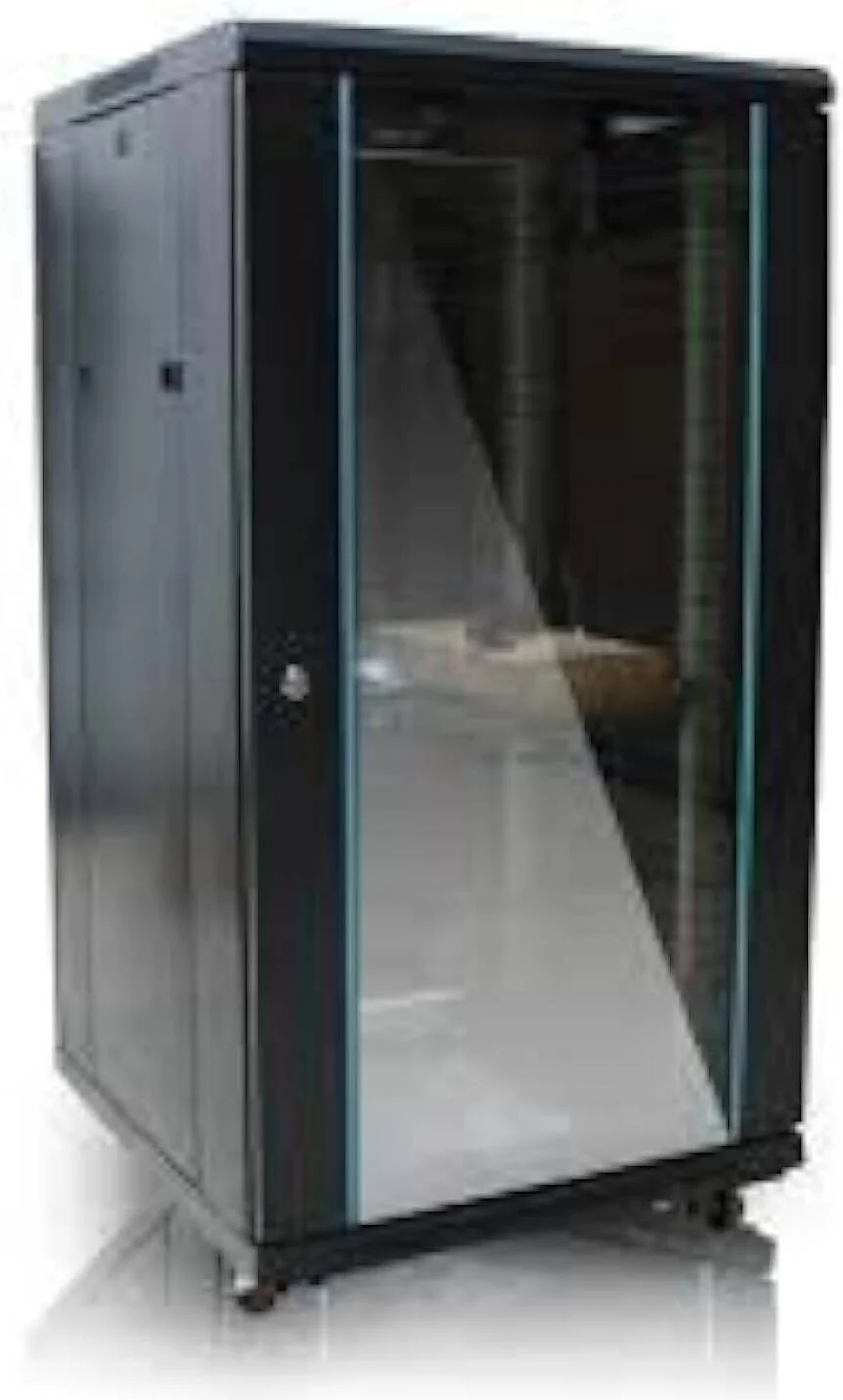 کابینت رک ایستاده 22 یونیت ZLINK، ابعاد 800x1000، اندازه ارتفاع 1164 x عمق 1000 x عرض 800 میلی متر، 1 طبقه + 2 فن، ظرفیت بارگیری 1000 کیلوگرم، مشکی | CMB 0.202 کابینت رک ایستاده 22 یونیت ZLINK، ابعاد 800x1000، اندازه ارتفاع 1164 x عمق 1000 x عرض 800 میلی متر، 1 طبقه + 2 فن، ظرفیت بارگیری 1000 کیلوگرم، مشکی | CMB 0.202