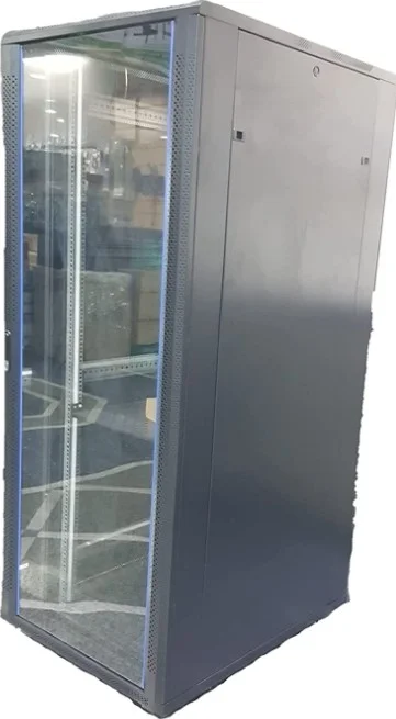 رک مونت سرور Aico 42U، دارای 1 طبقه / 4 فن، درب شیشه ای مقاوم، چرخ های سنگین، ابعاد 800mm (عرض) x 1000mm (عمق) x 2000 (ارتفاع)، مشکی | AIF2015 رک مونت سرور Aico 42U، دارای 1 طبقه / 4 فن، درب شیشه ای مقاوم، چرخ های سنگین، ابعاد 800mm (عرض) x 1000mm (عمق) x 2000 (ارتفاع)، مشکی | AIF2015