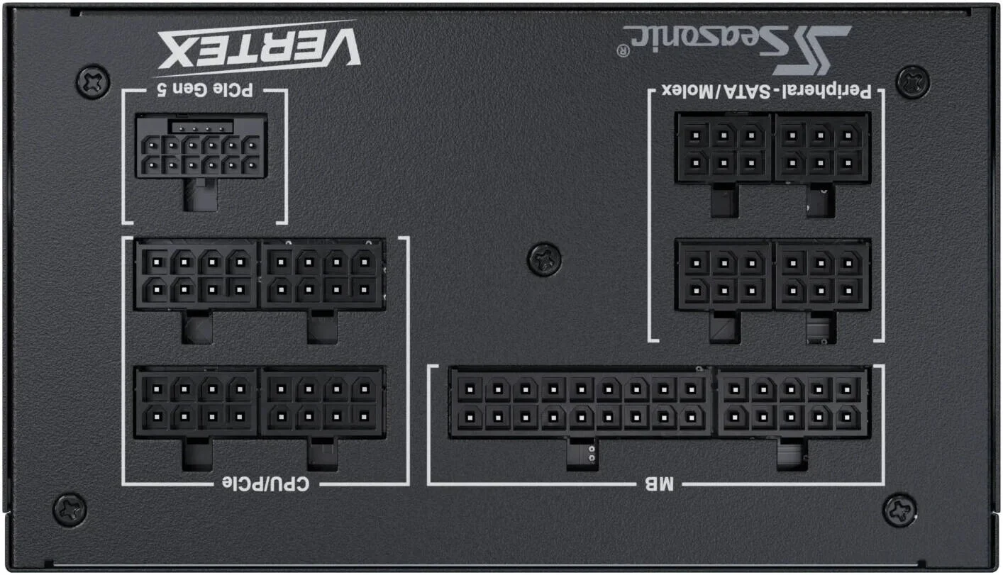 منبع تغذیه کامپیوتر 750 وات Seasonic VERTEX GX ATX 3.1، کاملاً ماژولار، راندمان 80 PLUS Gold، بلبرینگ دینامیکی سیال 135 میلیمتری، فرم فاکتور ATX/EPS، مشکی | VERTEX GX منبع تغذیه کامپیوتر 750 وات Seasonic VERTEX GX ATX 3.1، کاملاً ماژولار، راندمان 80 PLUS Gold، بلبرینگ دینامیکی سیال 135 میلیمتری، فرم فاکتور ATX/EPS، مشکی | VERTEX GX