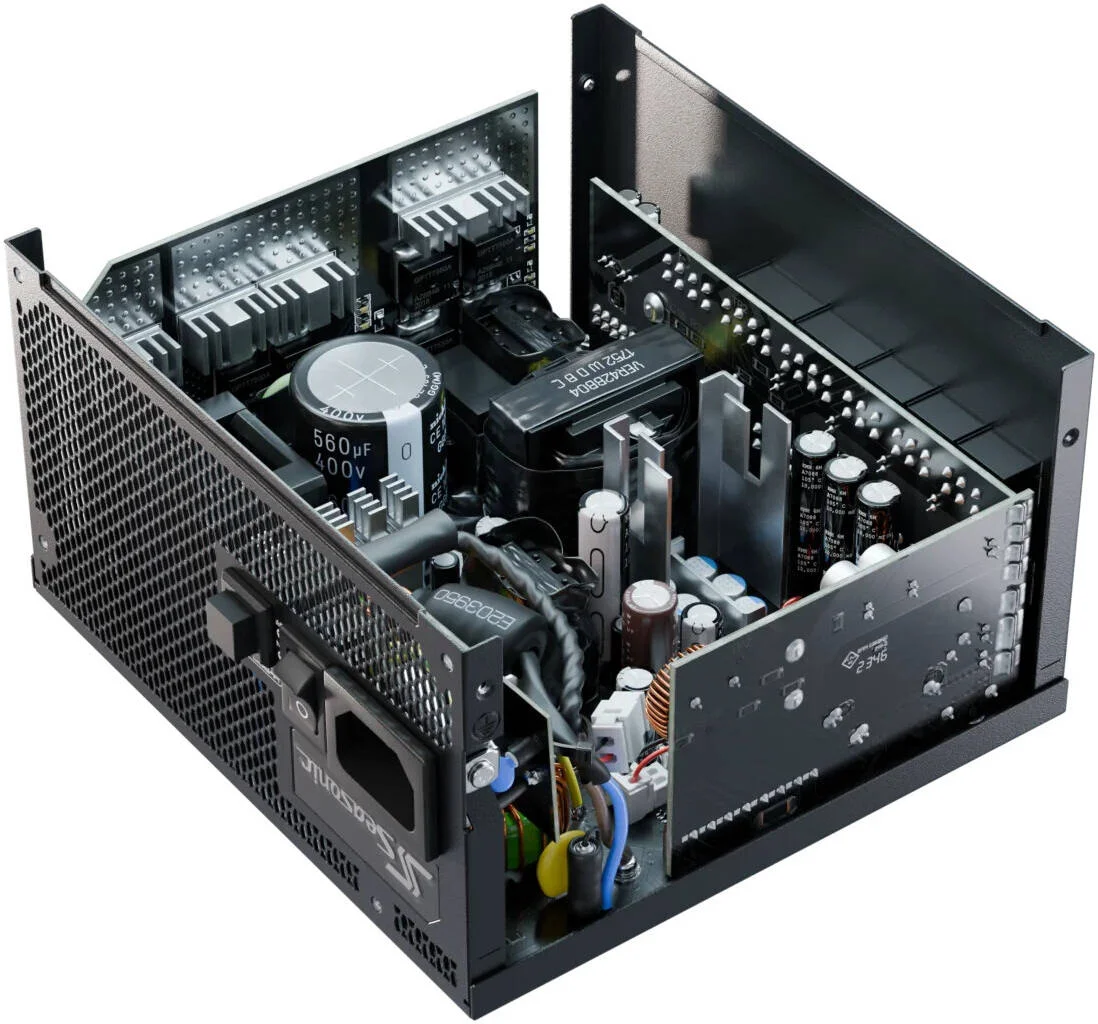 منبع تغذیه کاملا ماژولار Seasonic FOCUS GX ATX 3.1، توان 750 وات، راندمان 80 PLUS Gold، بلبرینگ دینامیکی سیال 135 میلیمتری، فرم فاکتور ATX/EPS، مشکی | SRP-FGX751-A5A32SF منبع تغذیه کاملا ماژولار Seasonic FOCUS GX ATX 3.1، توان 750 وات، راندمان 80 PLUS Gold، بلبرینگ دینامیکی سیال 135 میلیمتری، فرم فاکتور ATX/EPS، مشکی | SRP-FGX751-A5A32SF