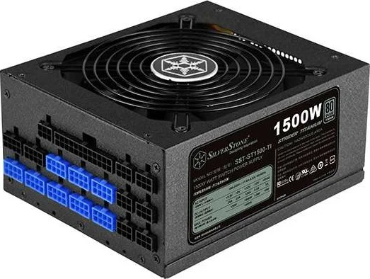 منبع تغذیه 1500 وات Silverstone Strider Titanium Series 80 Plus Titanium