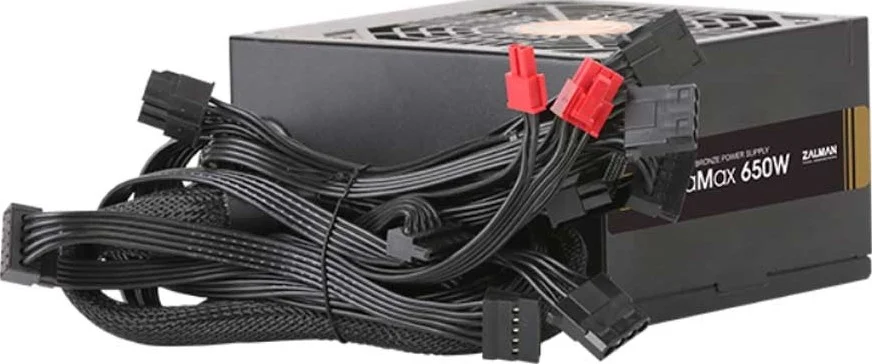 منبع تغذیه 650 وات زالمن Gigamax مدل ZM650-GVII با گواهینامه 80+ Bronze منبع تغذیه 650 وات زالمن Gigamax مدل ZM650-GVII با گواهینامه 80+ Bronze