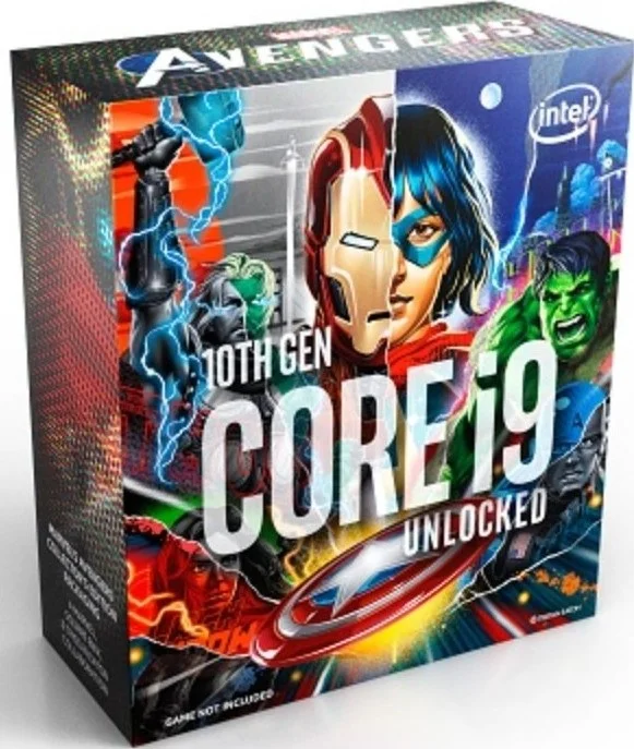 پردازنده دسکتاپ اینتل Core i9-10850K 3.6GHz ده هسته ای LGA1200 نسخه ویژه Marvel Avengers I BX8070110850KA پردازنده دسکتاپ اینتل Core i9-10850K 3.6GHz ده هسته ای LGA1200 نسخه ویژه Marvel Avengers I BX8070110850KA