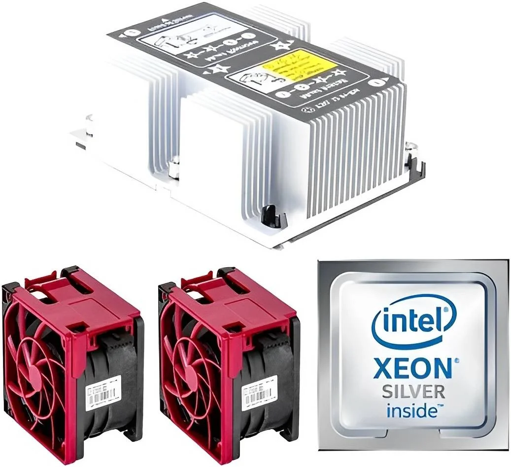 کیت پردازنده Intel Xeon-S 4210 به همراه دو فن و هیت سینک، 10 هسته ای، 2.2 گیگاهرتز، حداکثر حافظه 1 ترابایت، 13.75 مگابایت حافظه کش L3، فناوری ساخت 14 نانومتری، توان حرارتی 85 وات، سری Silver | P02492-B21 کیت پردازنده Intel Xeon-S 4210 به همراه دو فن و هیت سینک، 10 هسته ای، 2.2 گیگاهرتز، حداکثر حافظه 1 ترابایت، 13.75 مگابایت حافظه کش L3، فناوری ساخت 14 نانومتری، توان حرارتی 85 وات، سری Silver | P02492-B21
