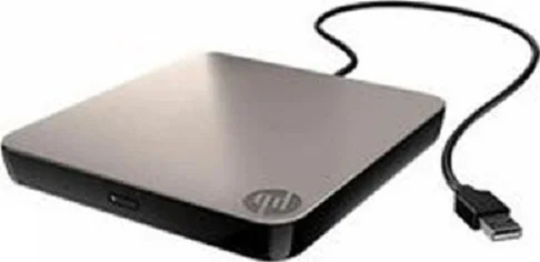 درایو نوری اکسترنال HP Mobile USB NLS DVD-RW، نوشتن یا دسترسی به فایل‌ها/رسانه‌ها/موسیقی بزرگ، سبک وزن | A2U57AA