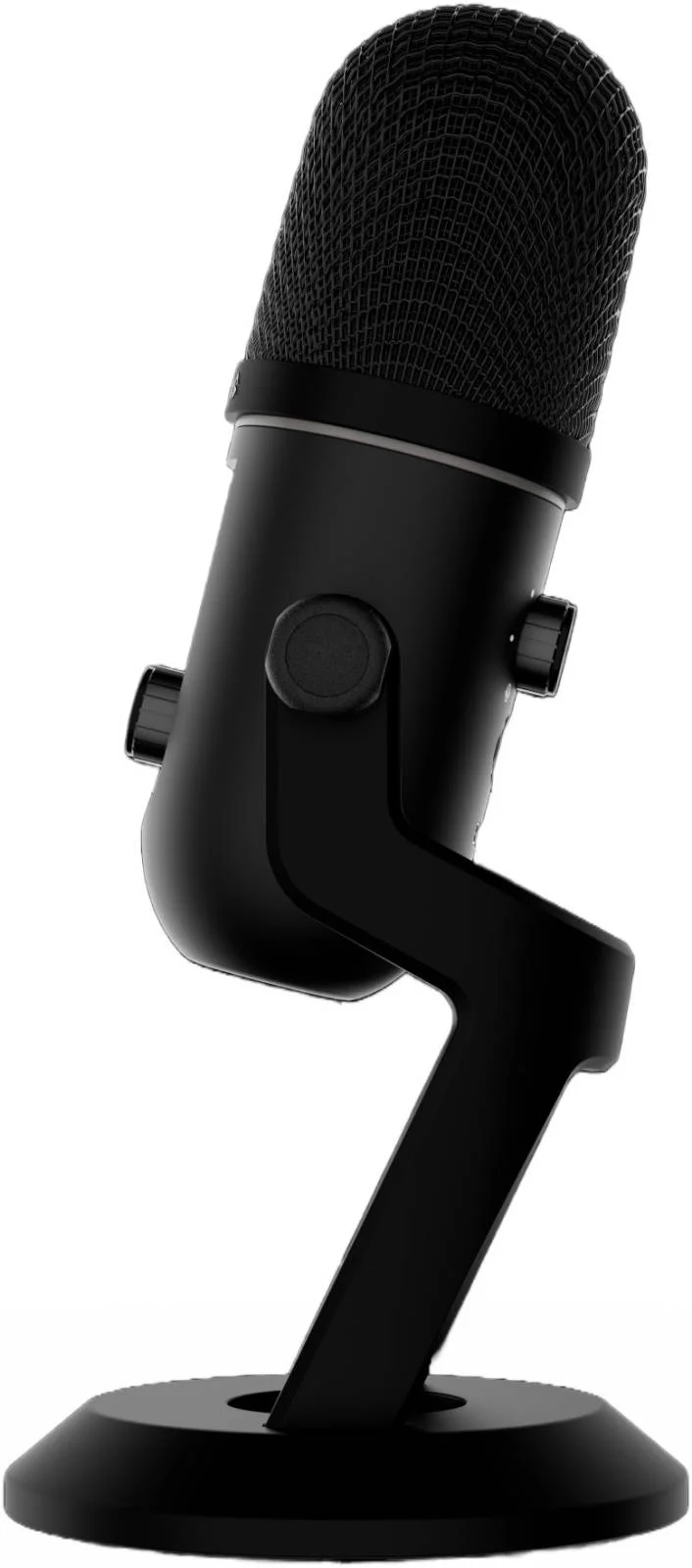 میکروفون استریمینگ RGB گیمدیاس مدل PHEME M1، الگوی قطبی سوپرکاردیوید، 12 حالت RGB چند رنگ، نرخ نمونه برداری 192 کیلوهرتز / 24 بیت، کنترل های لمسی، پایه تاشو و قابل تنظیم داخلی، مشکی | GD-PHEME-M1