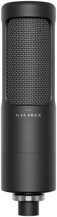 میکروفون کاندنسر سایز 34 میلی متری Beyerdynamic M 90 PRO X با لرزه گیر و پاپ فیلتر، XLR کم نویز (کاردیوید)، مشکی | 718211