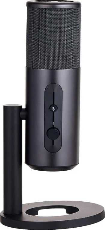 میکروفون استریمینگ USB C جمع و جور EPOS B20 با 4 الگوی قطبی، مانیتورینگ هدفون داخلی و کنترل های گین/صدا، خاکستری | 1000417