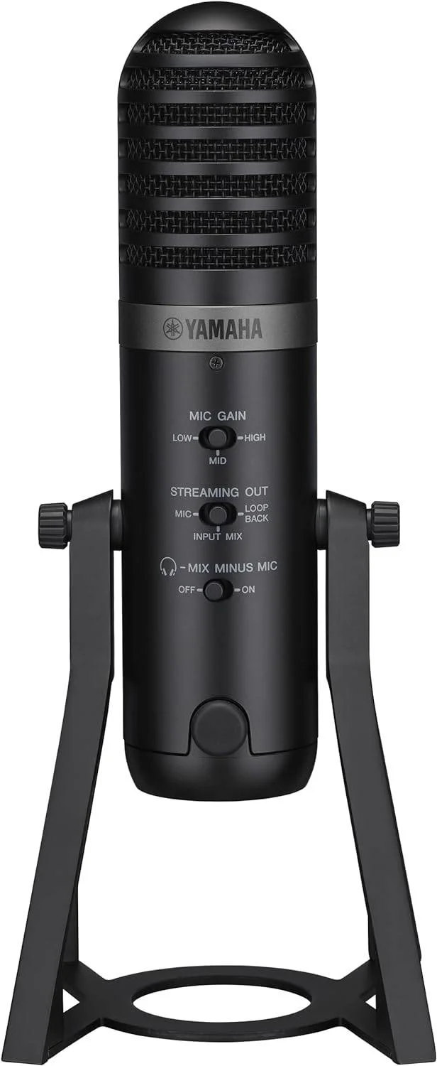 میکروفون استریم زنده مشکی با میکسر/اینترفیس USB میکروفون استریم زنده مشکی با میکسر/اینترفیس USB