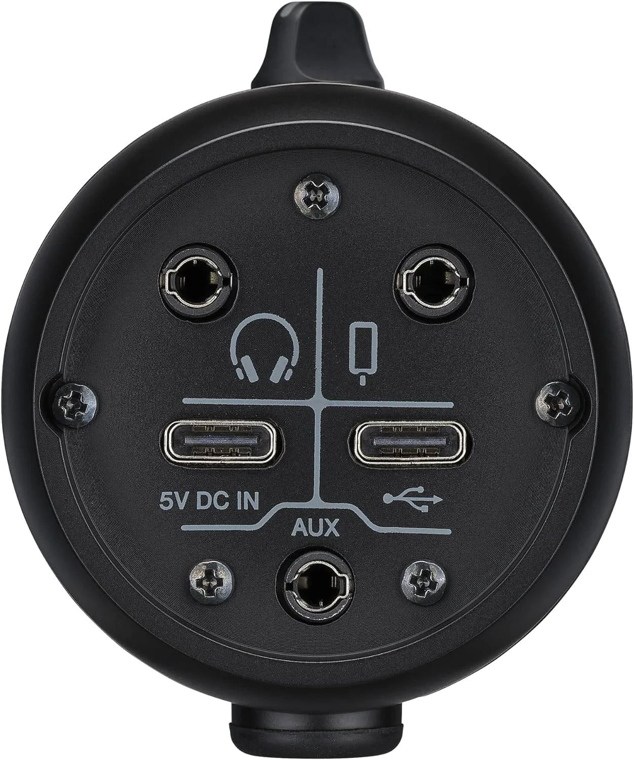 میکروفون استریم زنده مشکی با میکسر/اینترفیس USB میکروفون استریم زنده مشکی با میکسر/اینترفیس USB