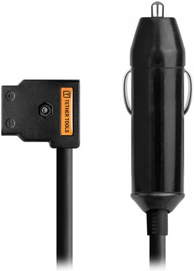 آداپتور برق خودرو Tether Tools ONsite D-Tap به AC، اتصال دهنده خودرو 12VDC، کاربرد گسترده، مشکی | SDA126