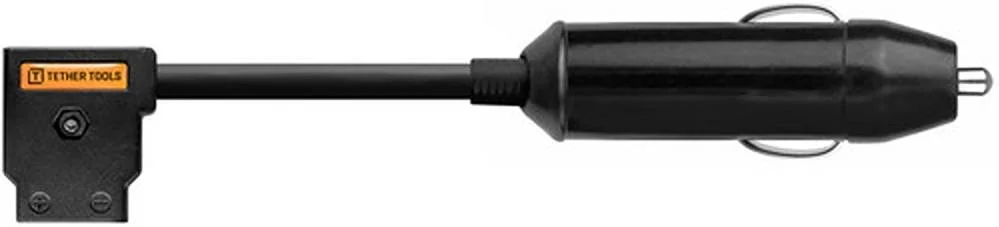 آداپتور برق خودرو Tether Tools ONsite D-Tap به AC، اتصال دهنده خودرو 12VDC، کاربرد گسترده، مشکی | SDA126