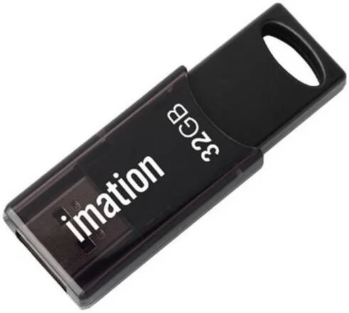 فلش مموری ایمیشن V1 با ظرفیت 32 گیگابایت، فلش مموری USB باریک، قابلیت اتصال و استفاده آسان، کپی و پیست با کشیدن و رها کردن، طراحی ساده و مینیمال | 32 گیگابایت