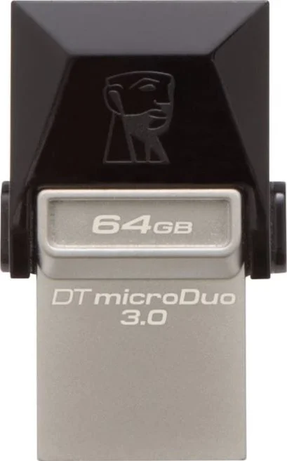 کینگستون DataTraveler microDuo USB 3.0 Micro USB OTG (DTDUO3 / 64GB) | DTDU03/64GB