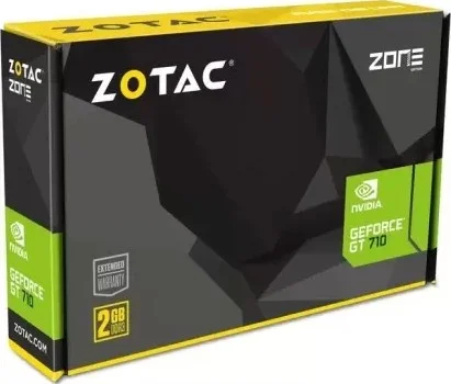 کارت گرافیک زوتاک Nvidia GeForce GT 710 با 2 گیگابایت حافظه GDDR3، PCI Express 2.0، سرعت کلاک 954 مگاهرتز، 64 بیت (مشکی) | 9288-7N326-201Z8 / ZT-71310-10L