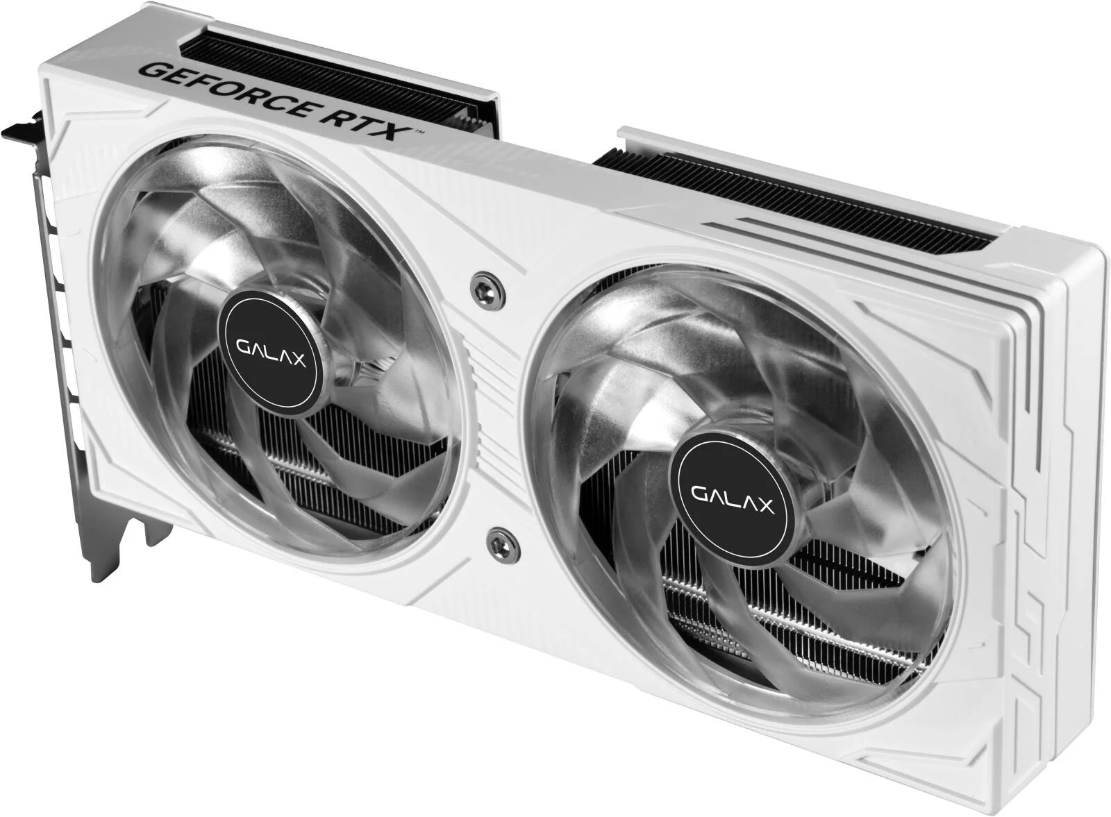 کارت گرافیک Galax GeForce RTX 5060 EX، حافظه 8 گیگابایتی GDDR7 128 بیتی، فرکانس افزایشی 2535 مگاهرتز، سرعت حافظه 28 گیگابیت بر ثانیه، 3840 هسته CUDA، PCI-Express 4.0، سفید | 56NSN8MDDBBS