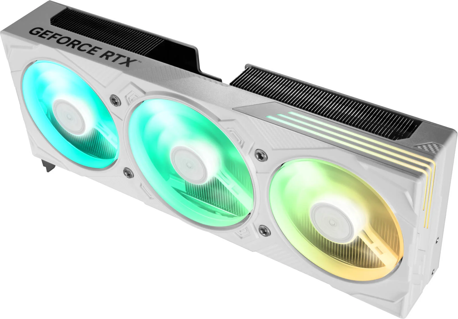 کارت گرافیک GALAX GeForce RTX 5070 Ti EX Gamer با قابلیت اورکلاک 1-Click، حافظه 16GB GDDR7 256-bit، فرکانس بوست 2497MHz، سرعت حافظه 28 Gbps، هسته های CUDA 8960، PCI-Express 5.0، سفید | 57IZN6MDBVGW