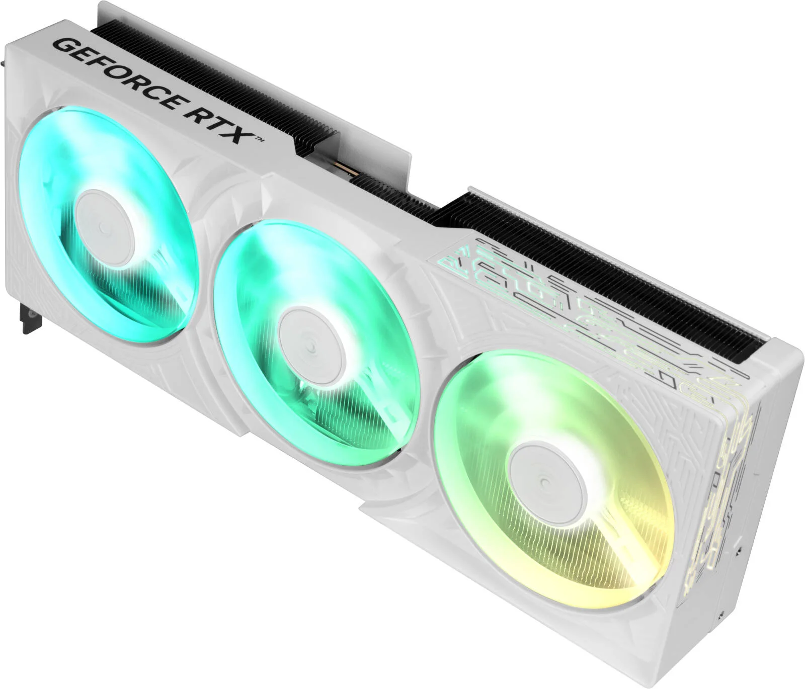 کارت گرافیک GALAX GeForce RTX 5080 1-Click OC، حافظه 16 گیگابایتی GDDR7 256 بیتی، فرکانس بوست 2625 مگاهرتز، سرعت حافظه 30 گیگابیت بر ثانیه، 10752 هسته CUDA، PCI-Express 5.0، سفید | 58NZN6MDBCWH