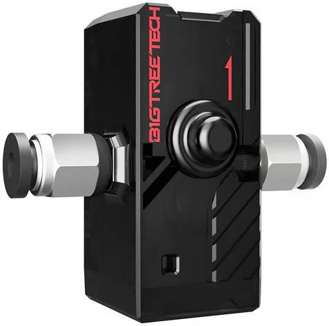 حسگر هوشمند فیلامنت BIGTREETECH مدل V2.0، تشخیص مسدود شدن نازل، اتمام فیلامنت، گره خوردن فیلامنت، مشکل اکسترودر، سازگاری گسترده، اهرم تغذیه، چراغ وضعیت، تغذیه دو طرفه | SFS-V2.0