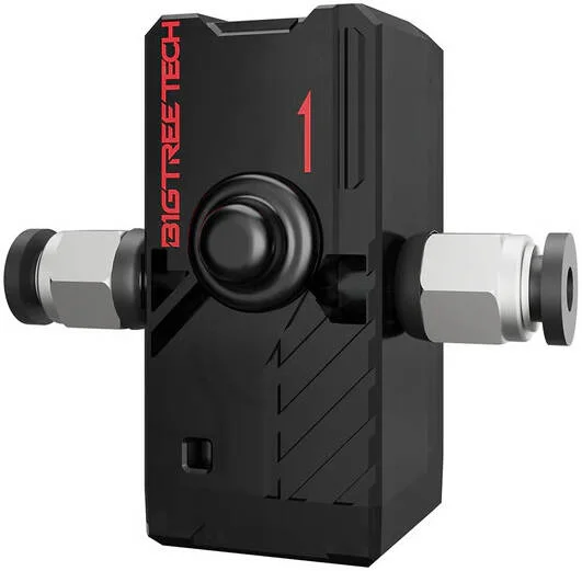 حسگر هوشمند فیلامنت BIGTREETECH مدل V2.0، تشخیص مسدود شدن نازل، اتمام فیلامنت، گره خوردن فیلامنت، مشکل اکسترودر، سازگاری گسترده، اهرم تغذیه، چراغ وضعیت، تغذیه دو طرفه | SFS-V2.0