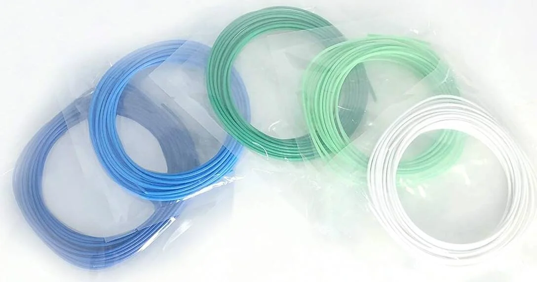 فیلامنت قلم سه بعدی myFirst، بسته 5 رنگ بزرگ (محصول اصلی داخلی) رنگ سرد / سفید آبی سبز آبی روشن سبز روشن