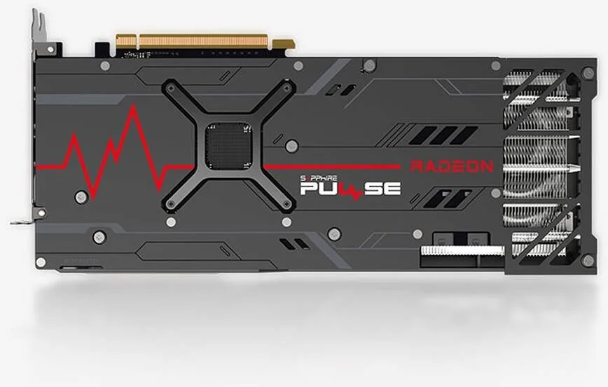 کارت گرافیک گیمینگ Sapphire Pulse AMD Radeon RX 6800 XT - حافظه 16 گیگابایت GDDR6، رابط 256 بیتی، فرکانس بوست 2310 مگاهرتز، سرعت موثر 16 گیگابیت بر ثانیه، PCI Express 4.0، یک خروجی HDMI، سه خروجی DisplayPort، | S88-1E439-400SA