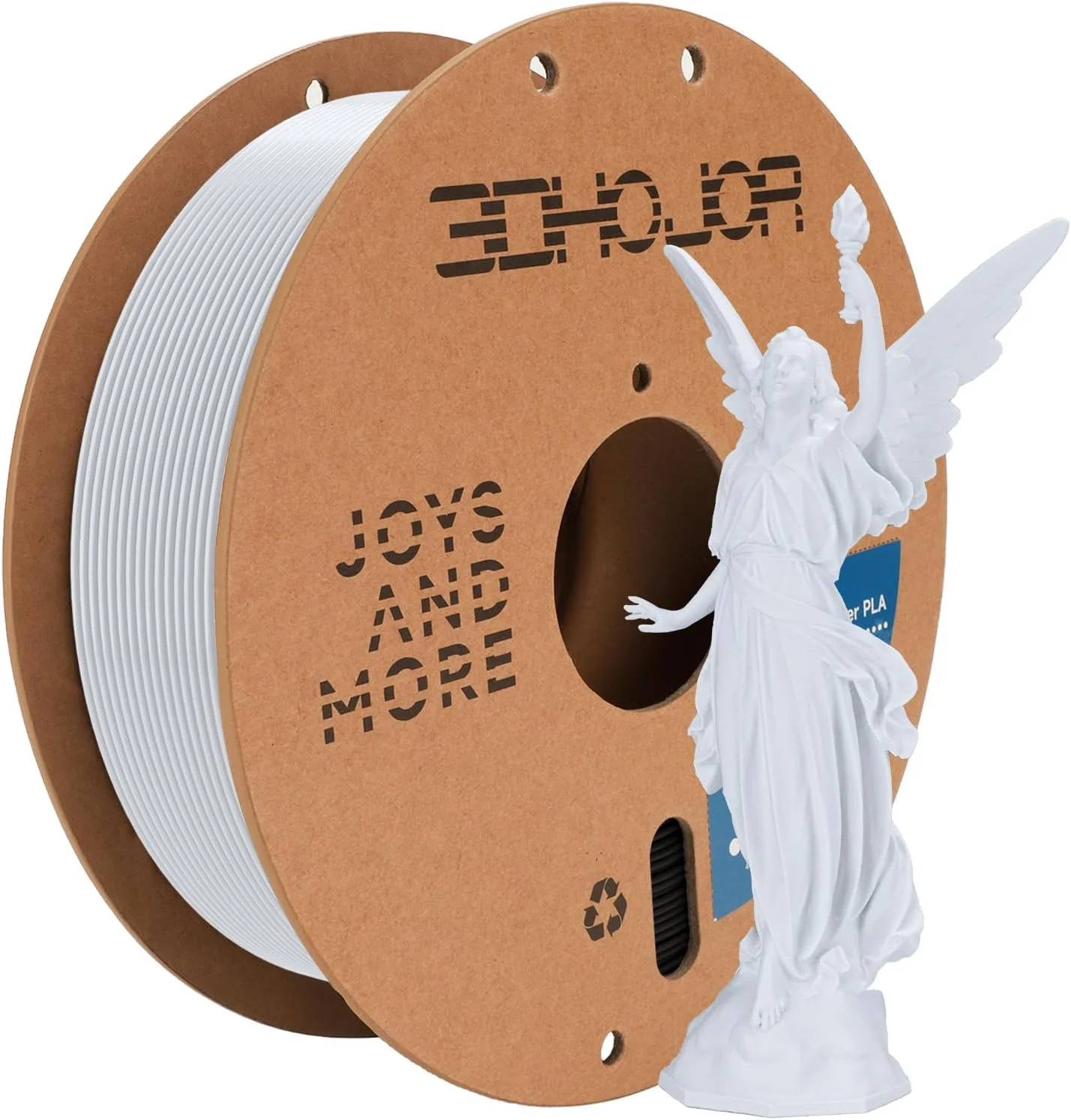 فیلامنت پرینت سه بعدی PLA سرعت بالا 300mm/s - سفید سرد