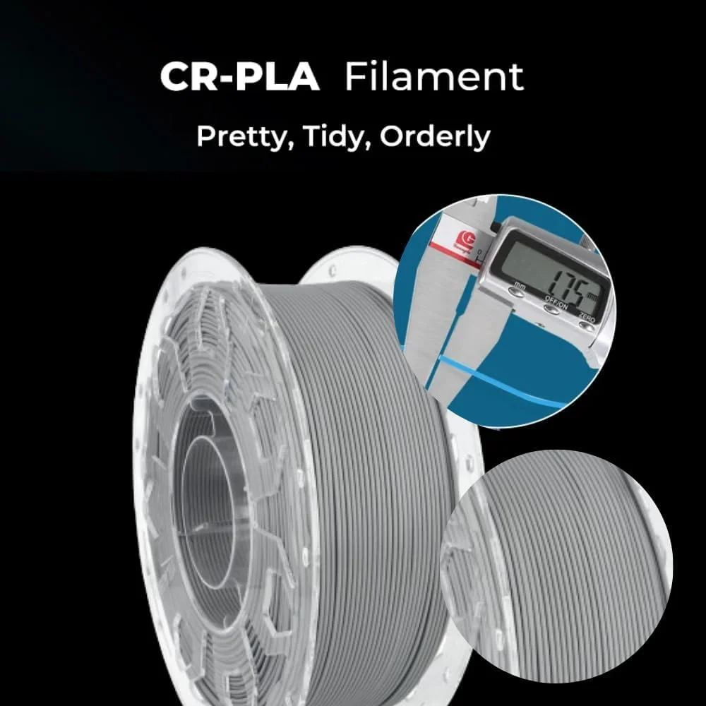 فیلامنت چاپ سه بعدی PLA پریمیوم 3IDEA CR، قطر 1.75 میلی متر (نقره ای) فیلامنت چاپ سه بعدی PLA پریمیوم 3IDEA CR، قطر 1.75 میلی متر (نقره ای)