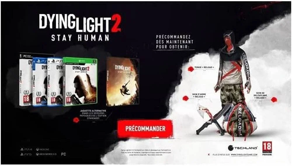 Techland Dying Light 2 Stay Human، نسخه ایالات متحده، برای پلی استیشن 5 | 2106722