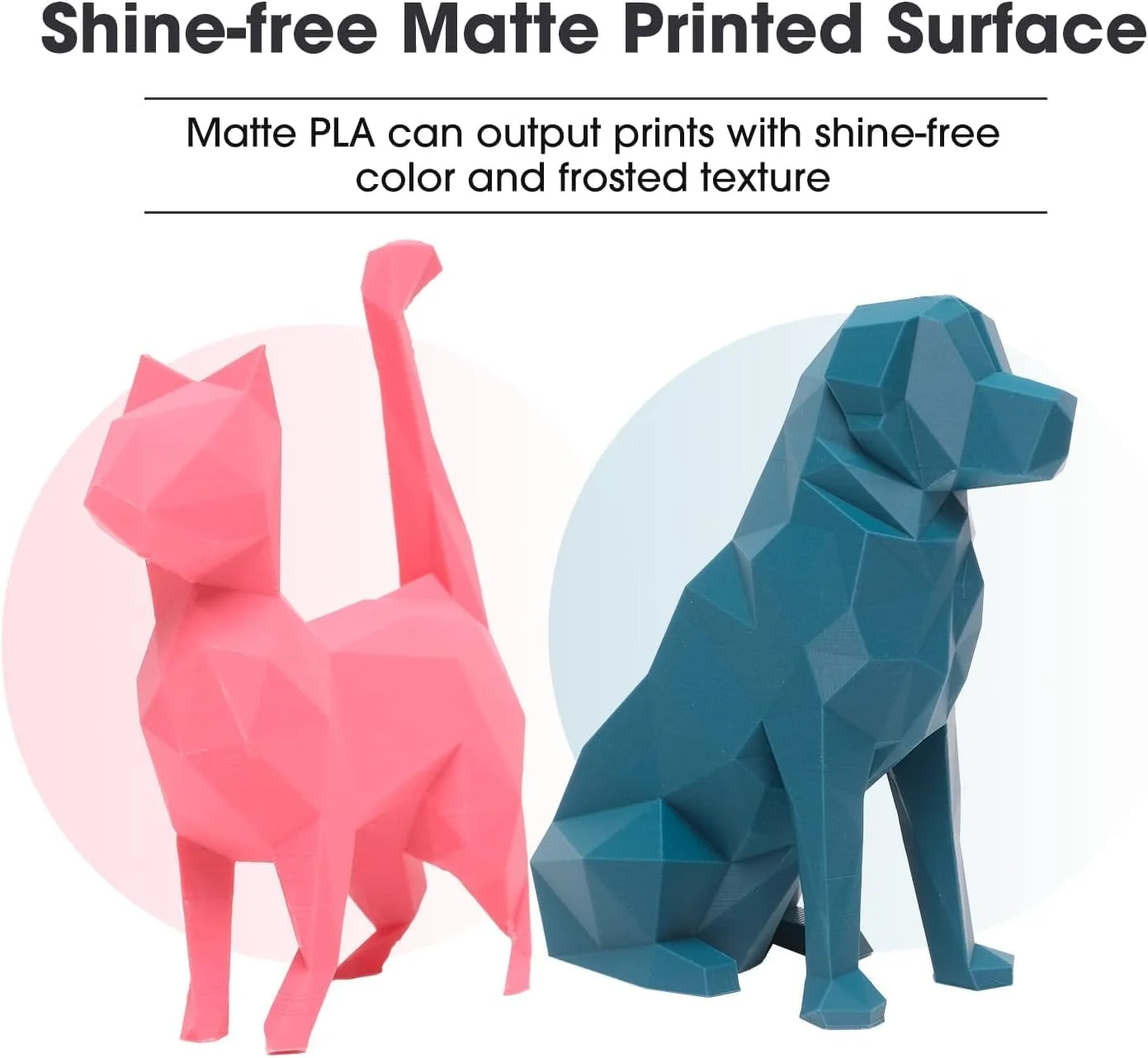 فیلامنت چاپگر سه بعدی eSUN ePLA-Matte قرمز توت فرنگی، فیلامنت چاپگر سه بعدی 1.75 میلی متری با دقت ابعادی +/- 0.02 میلی متر، 1 کیلوگرم (2.2 پوند) مناسب برای اکثر چاپگرهای سه بعدی FDM