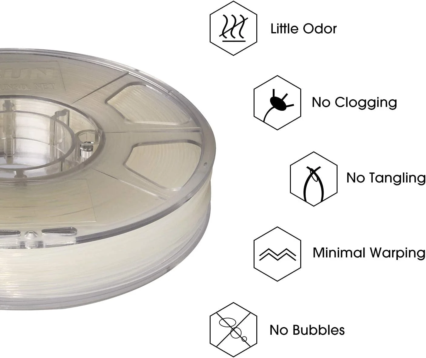 فیلامنت چاپ سه بعدی نایلون eSUN ePA، قطر 1.75 میلی متر، 1 کیلوگرم