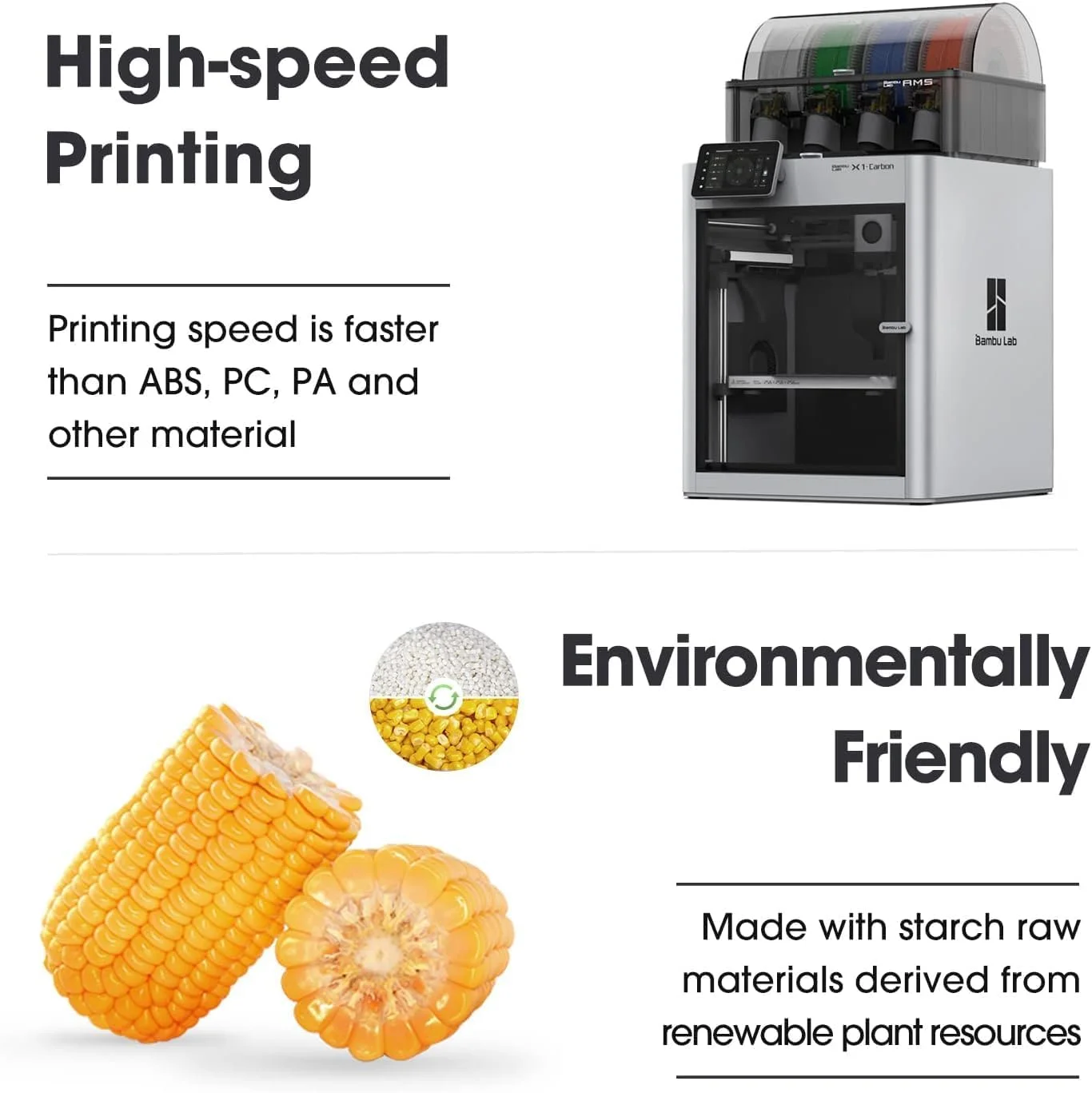 فیلامنت پرینتر سه بعدی eSUN ePLA- Matte Tangerine، فیلامنت پرینتر سه بعدی 1.75 میلی متری با دقت ابعادی +/- 0.02 میلی متر، 1 کیلوگرم قرقره کاغذی (2.2 پوند) برای اکثر پرینترهای سه بعدی FDM