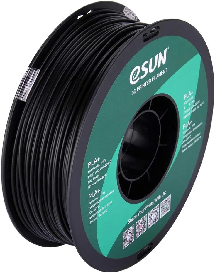 فیلامنت مشکی PLA+ ای‌سان (2.85 میلی‌متر)