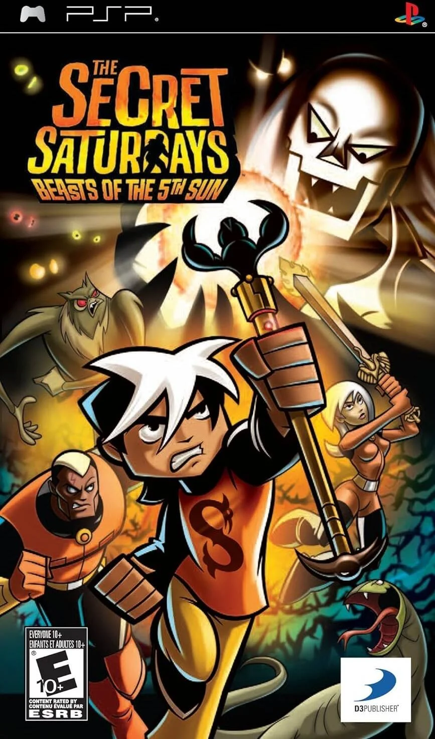 D3 Publisher Secret Saturdays Beasts - Sony PSP