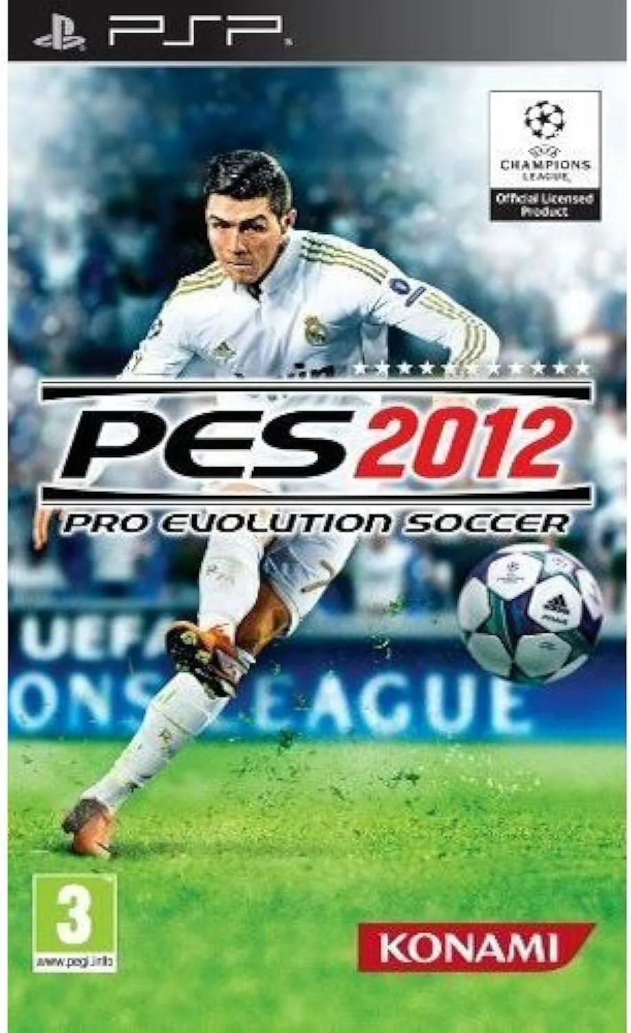 بازی فوتبال تکاملی حرفه ای 2012 (PES) برای PSP