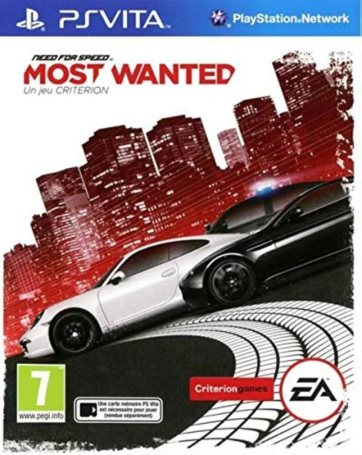 بازی Need for Speed Most Wanted از Electronic Arts - پلی استیشن قابل حمل ویتا