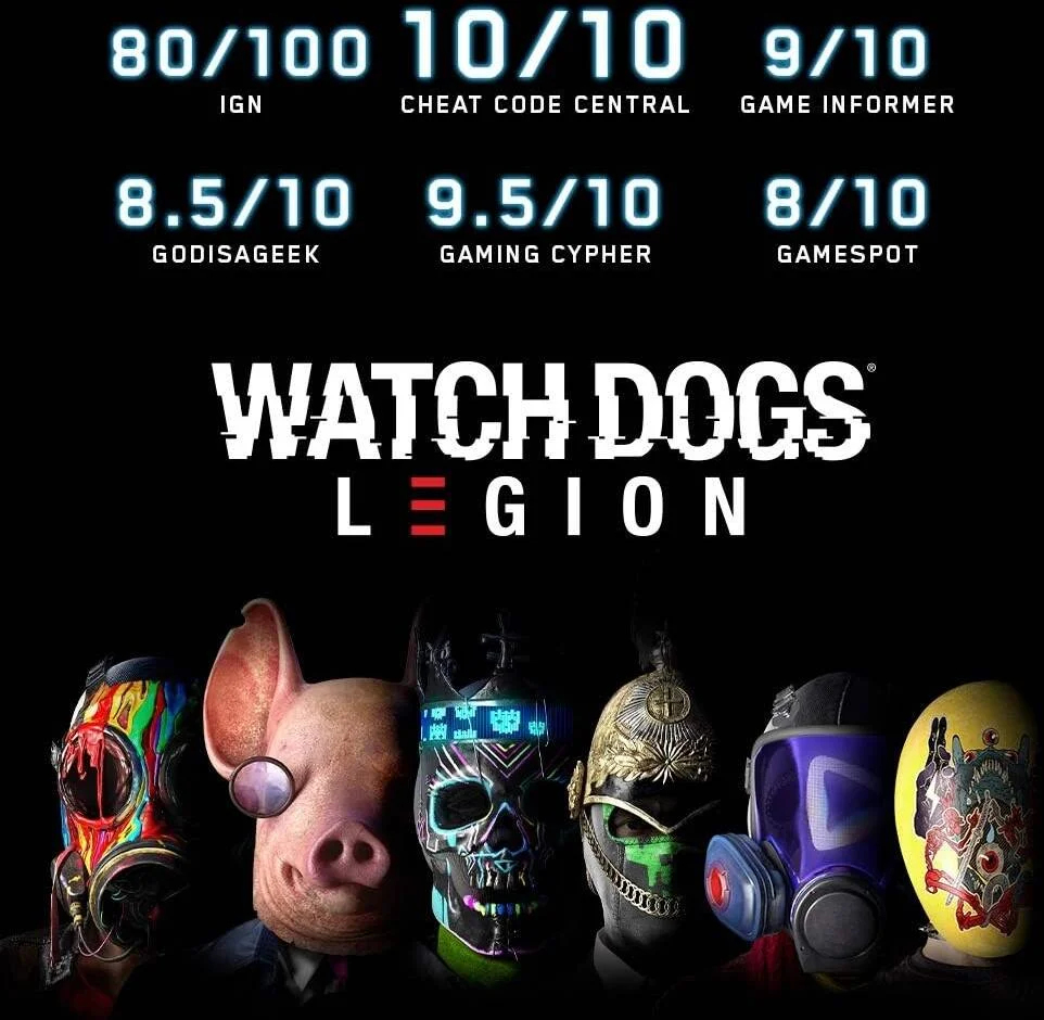 بازی Watch Dogs Legion نسخه استاندارد پلی استیشن 5 بازی Watch Dogs Legion نسخه استاندارد پلی استیشن 5